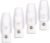 Emotionlite Plug in Night Light, Warm White LED Nightlight, Dusk to Dawn Sensor, Kids, Nursery, Bedroom, Bathroom,Hallway, Stairs, Kitchen, 4 Pack