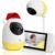 Ellie Pro Baby Monitor with Camera and Audio,5” IPS 2K UHD Resolution,6000mAh Battery, Remote Pan-Tilt-5X Zoom, 2-Way Talk,No WiFi, Night Vision, Virtual Fence 24hr Play Back and 1000ft Range
