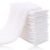 Cute Castle 12 Pack Muslin Burp Cloths for Baby – Ultra-Soft 100% Cotton Baby Washcloths – Large 20” by 10” Super Absorbent Milk Spit Up Rags – Burpy Cloths for Unisex, Boy, Girl – White