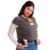 Sleepy Wrap Stretchy Ergonomic Baby Carrier Sling for Newborns to Toddlers – Hands-Free Lightweight Baby Wrap 7-35 lbs (Dark Gray)