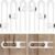 Cabinet Locks Baby Proofing,Child Proof Cabinet Locks,6 Pack Adjustable U Shaped Baby Proofing Cabinets,Child Locks for Cabinets and Drawers (White)