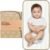 KeaBabies Portable Diaper Changing Pad, Easy Wipe Clean – Foldable Waterproof Baby Changing Mat for Diaper Bag, Compact, Lightweight, 25×13 Newborn, Infant, Baby Changer Travel Essential (Rainbow)