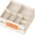 Criusia Drawer Organizer Clothes, 14 Pack Dresser Organizer for Baby Clothes, Underwear, Sock- Foldable Closet Organization and Storage Dividers Bins for Nursery, Bedroom and Dorm (Beige)
